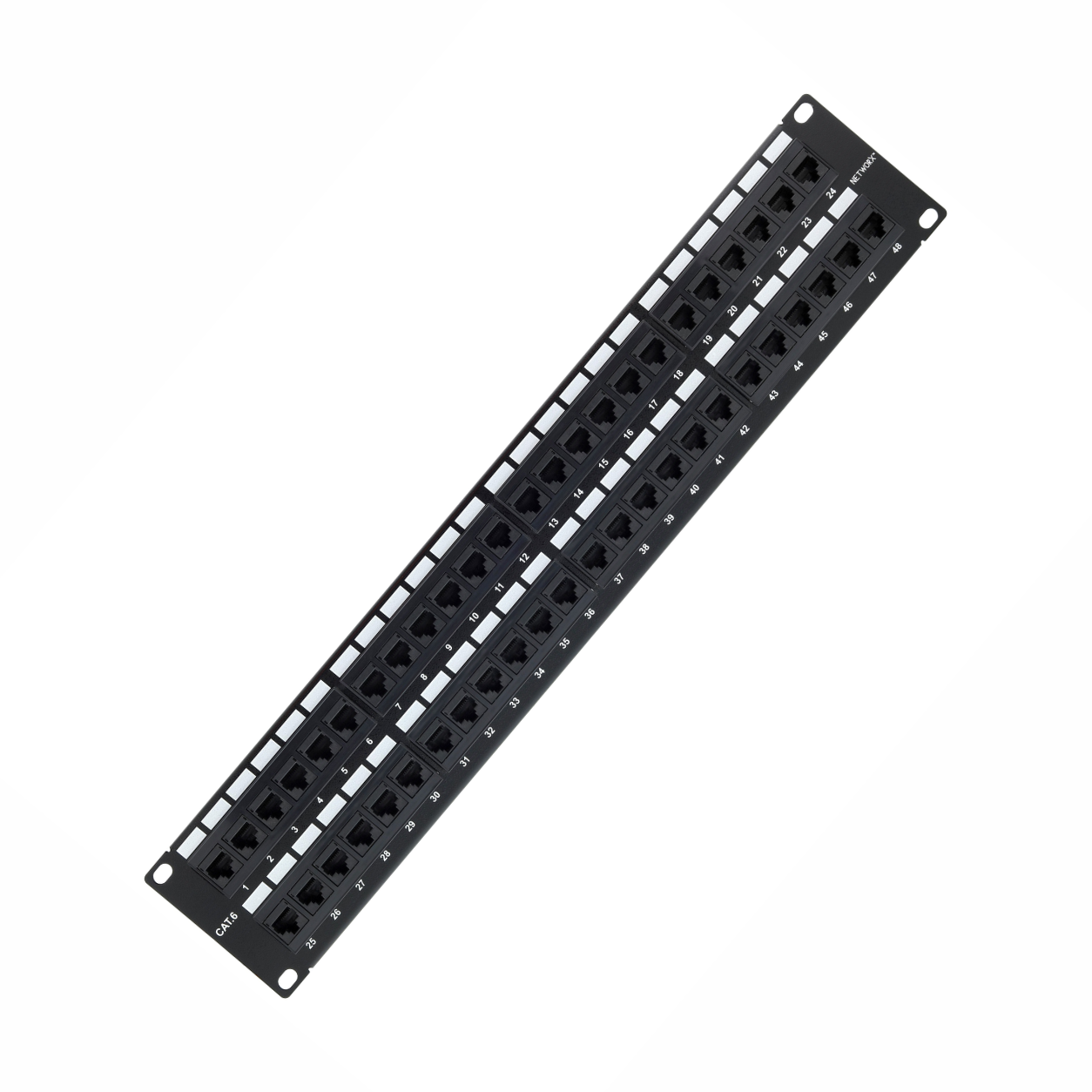 48-Port CAT6 Patch Panel
