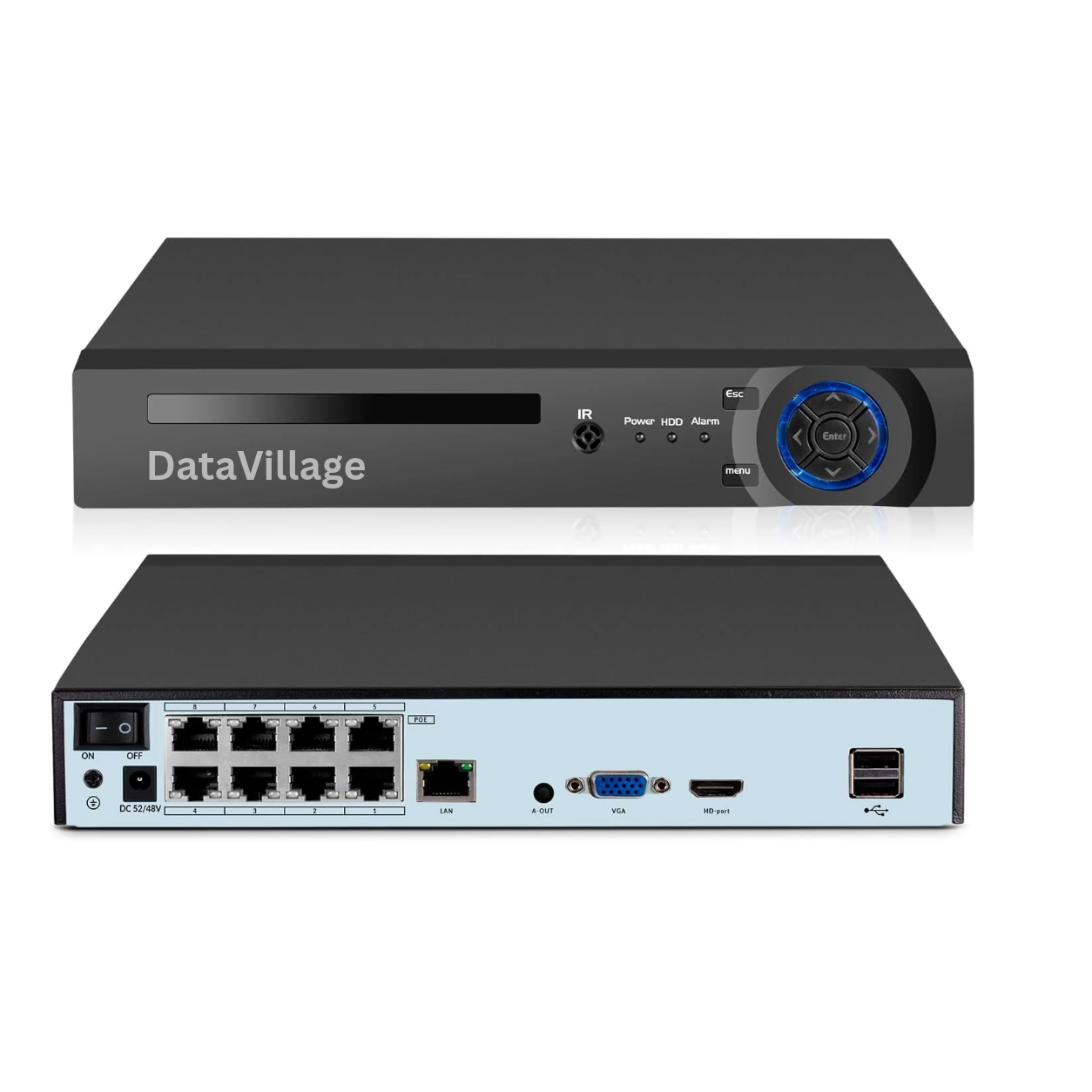8-Channel Network Video Recorder (NVR)