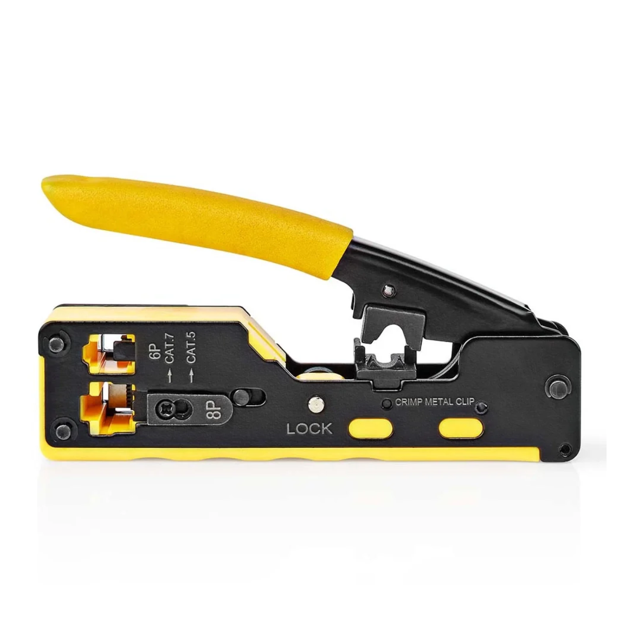 RJ45 Pass Through Ethernet Cable Crimping Tool